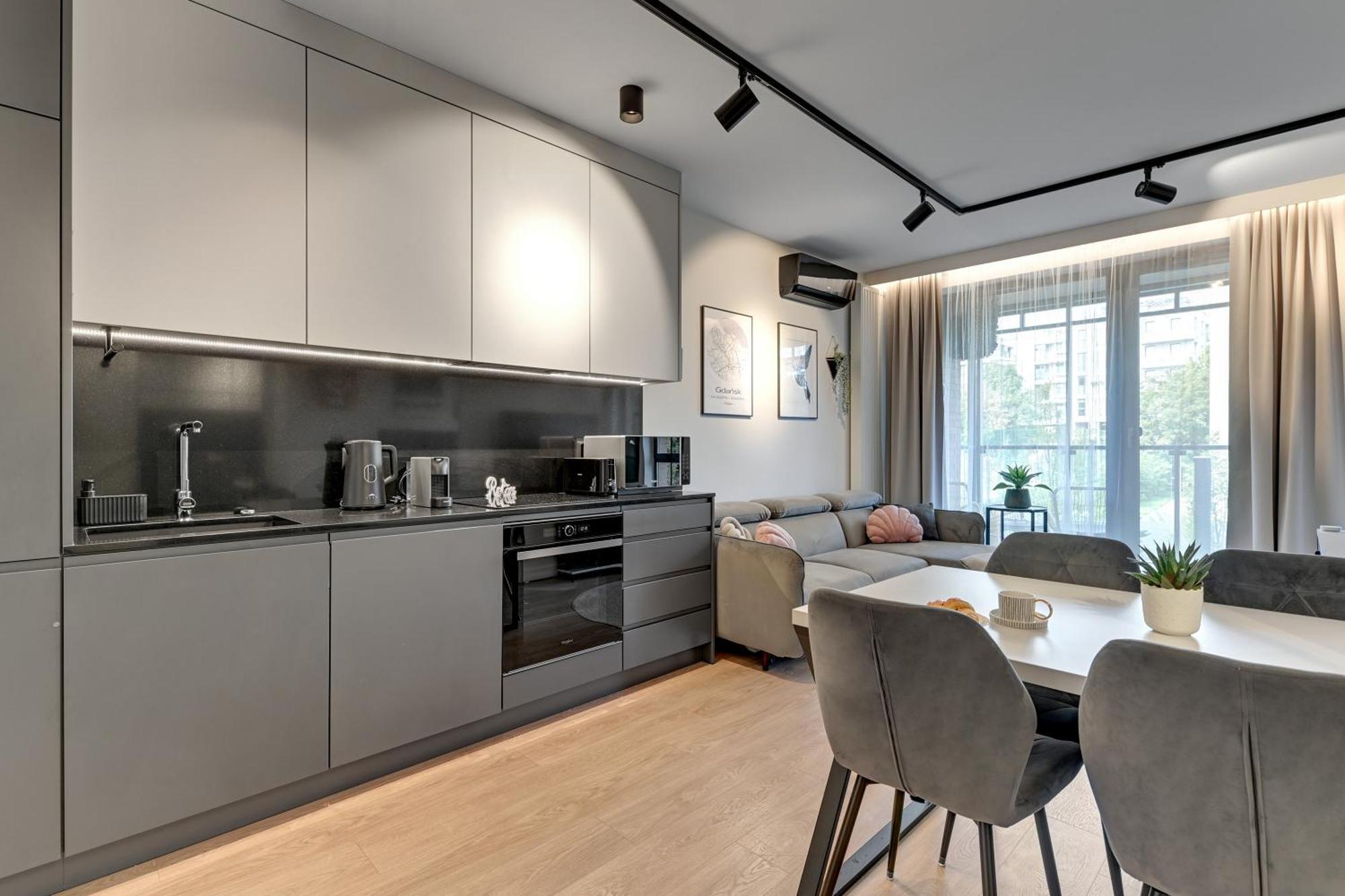 Scala City Center Premium Studios By Lion Apartments Gdansk Exterior photo