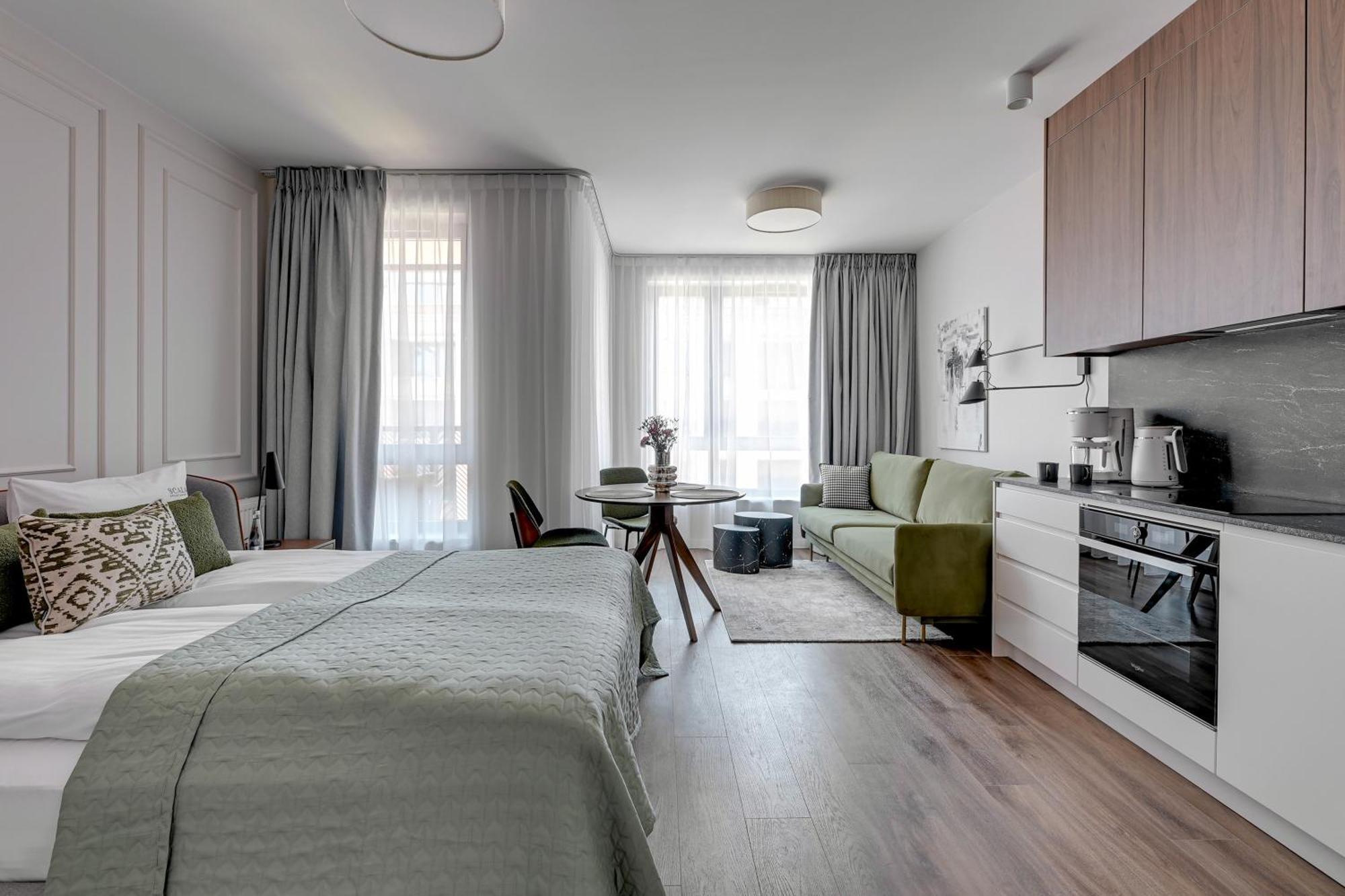 Scala City Center Premium Studios By Lion Apartments Gdansk Exterior photo