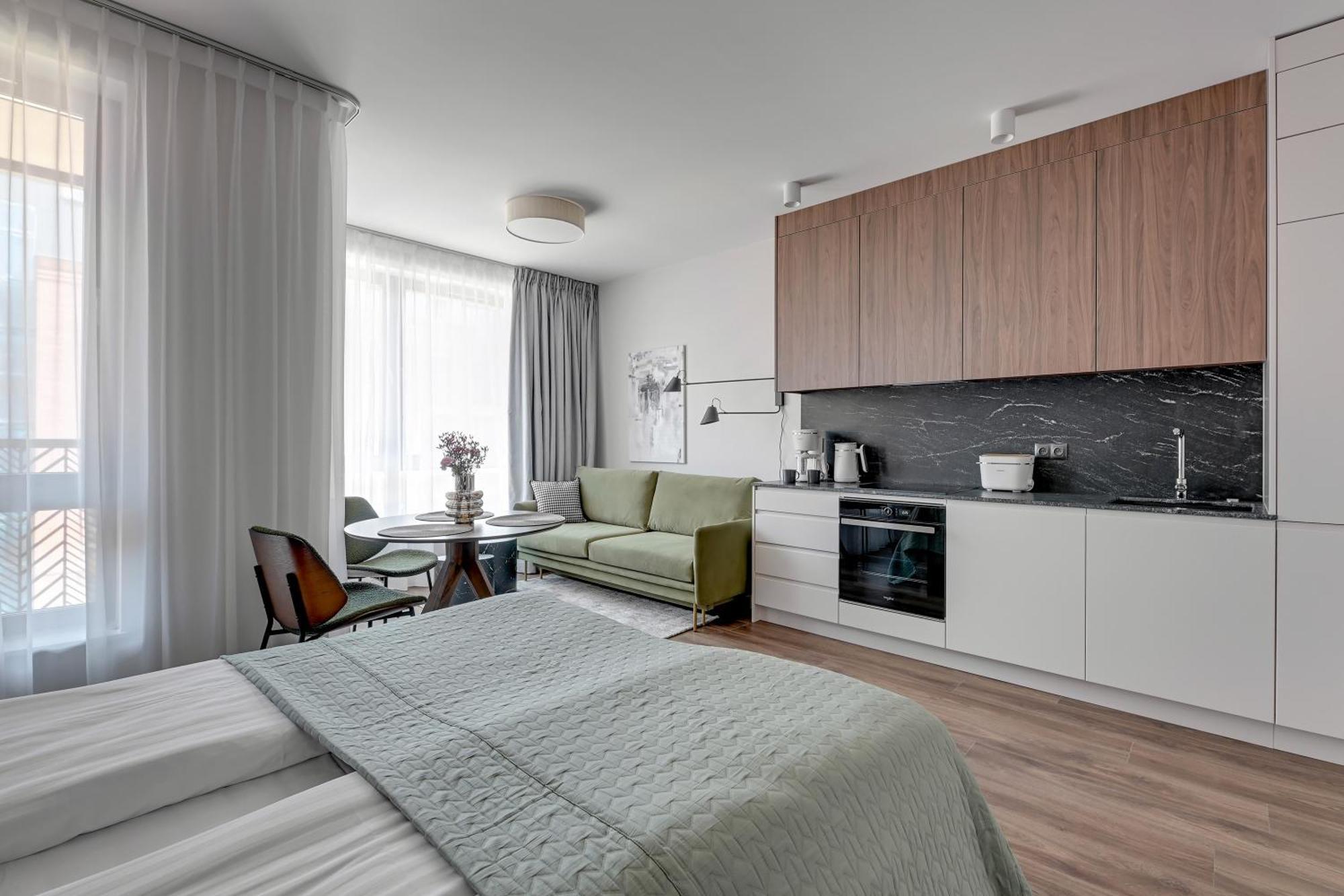 Scala City Center Premium Studios By Lion Apartments Gdansk Exterior photo