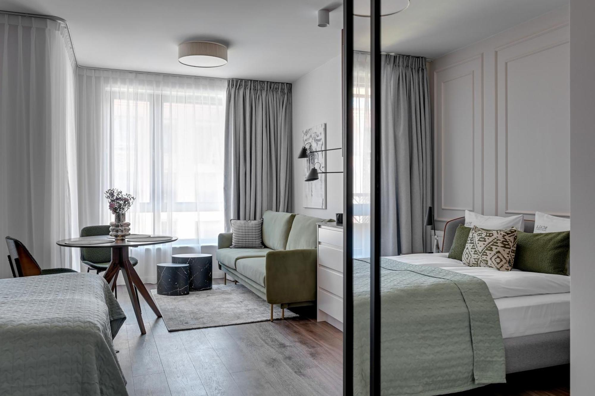 Scala City Center Premium Studios By Lion Apartments Gdansk Exterior photo